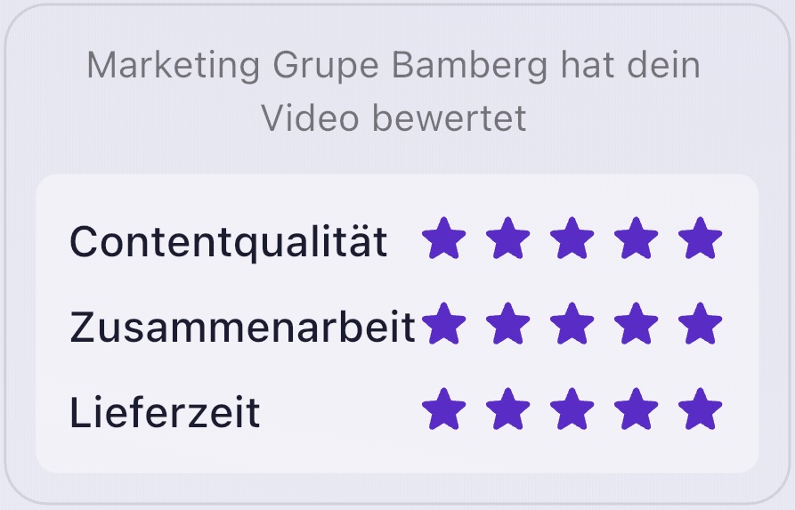 Bewertung Marketing Grupe Bamberg