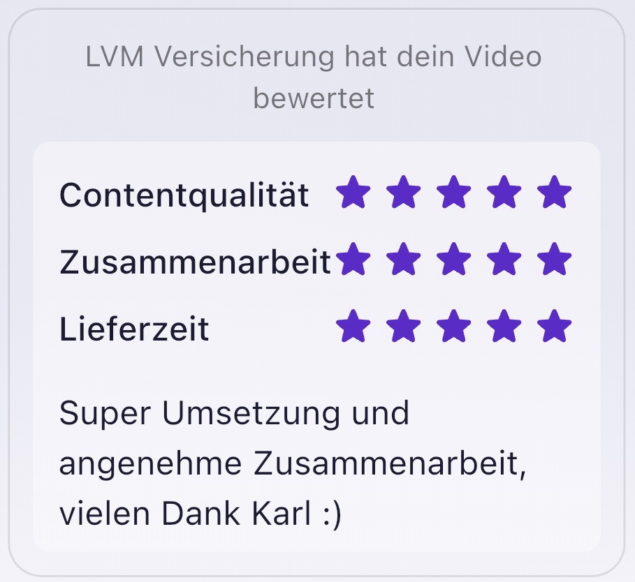 Bewertung LVM Versicherung