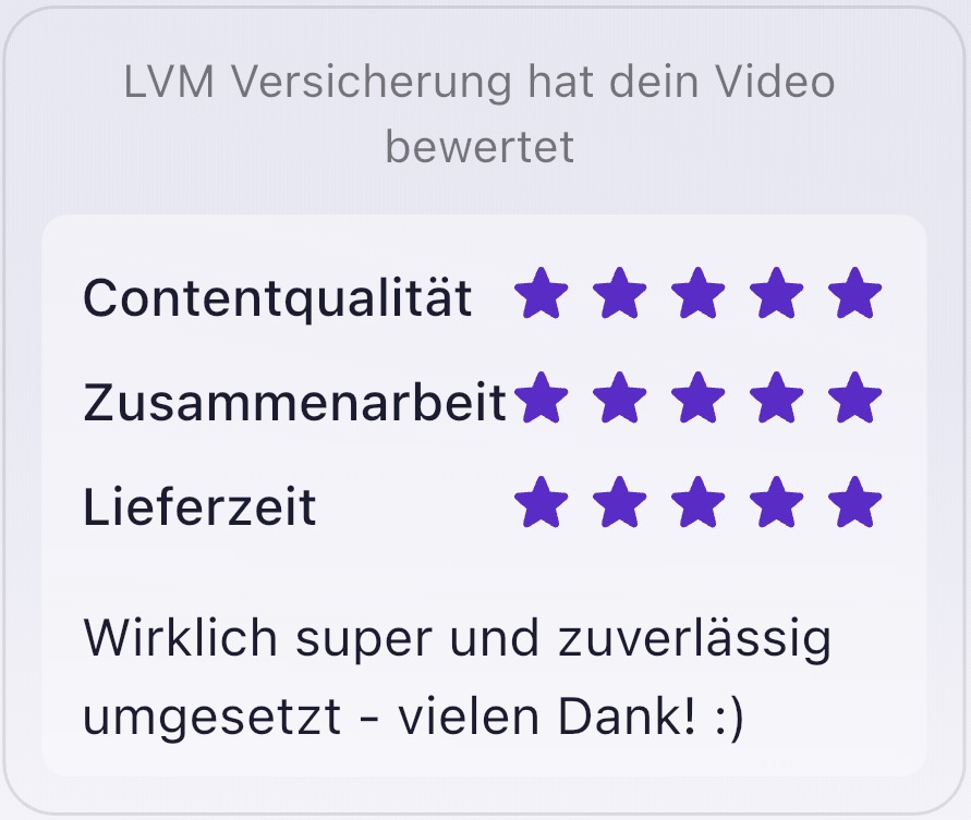 Bewertung LVM Versicherung