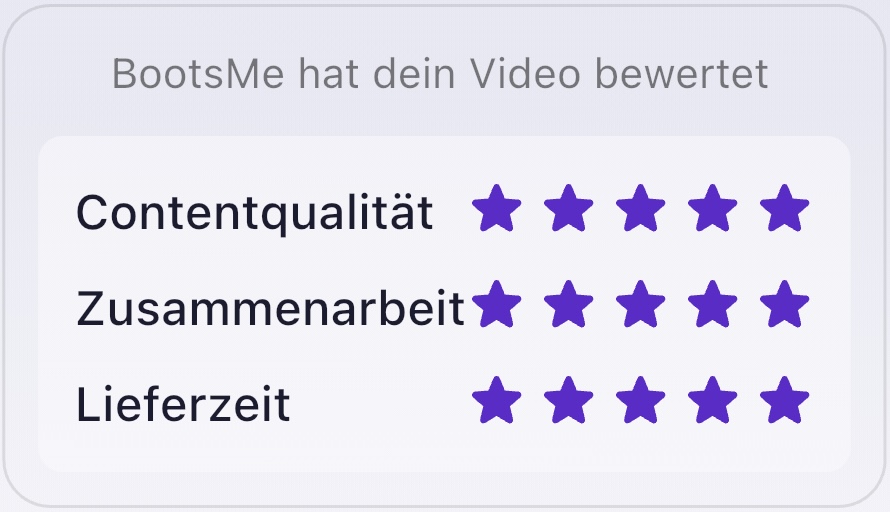 Bewertung BootsMe